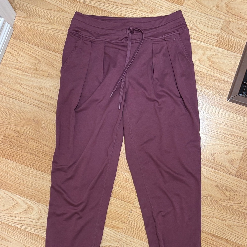 Lole Burgundy Jogger Pants